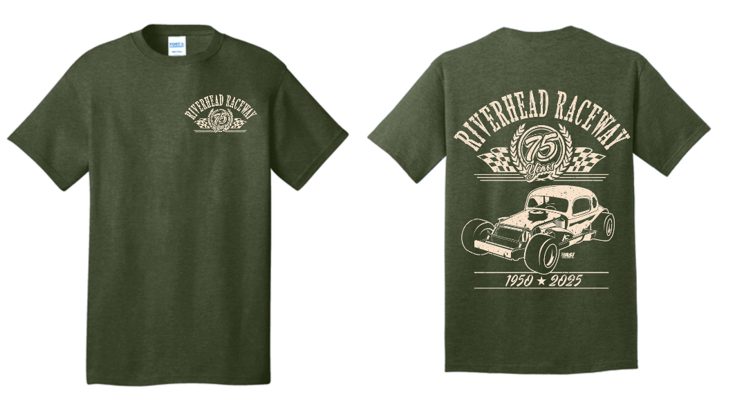 75th Vintage Olive T shirt