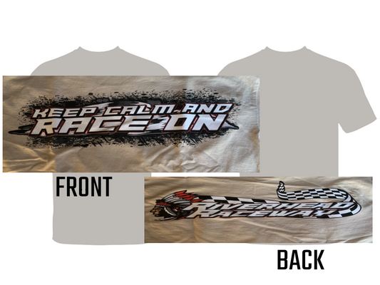 T-Shirt Keep Calm and Race On
