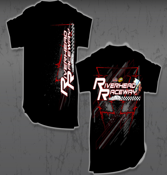Dual Design Riverhead Raceway T-Shirt (Black)