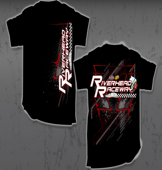 Dual Design Riverhead Raceway T-Shirt (Black)