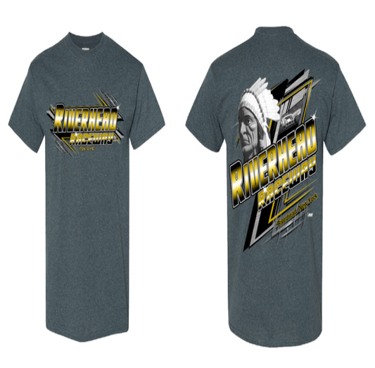 Golden Logo T-Shirt - Gray