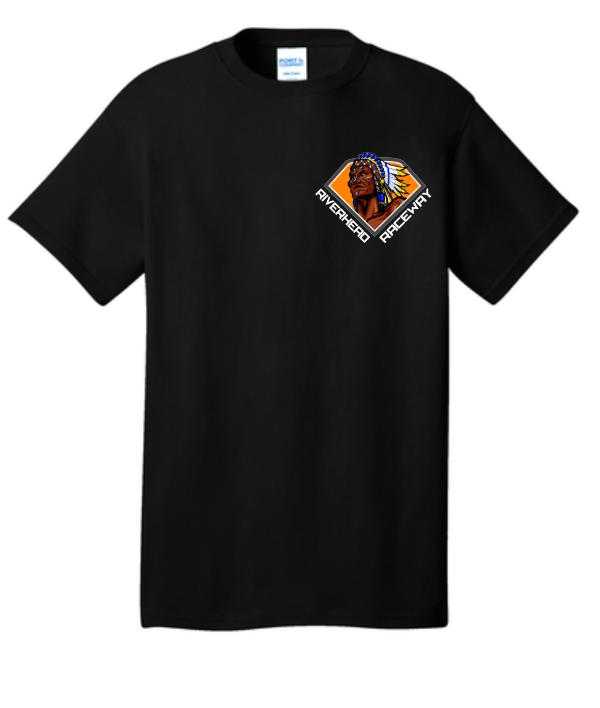 75 Ann. Indian Black T shirt