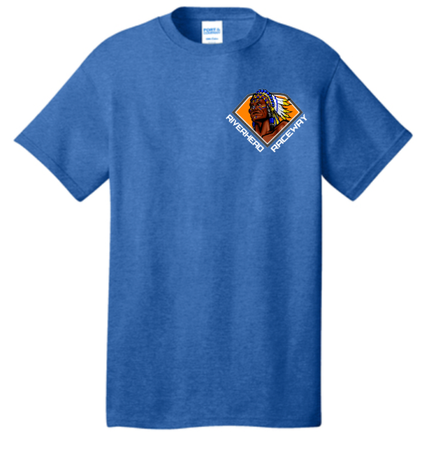 75 Ann. Indian Bue T shirt