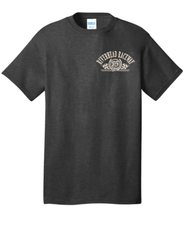 75th Vintage Black T shirt