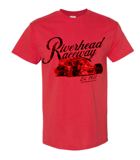 Riverhead Raceway Vintage T-shirt - Red