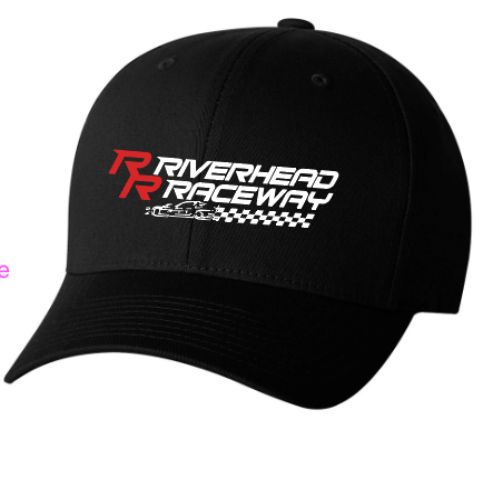Riverhead Raceway Flexfit Hat - Black