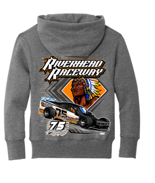 75 Ann. Indian Kid Gray Sweatshirt